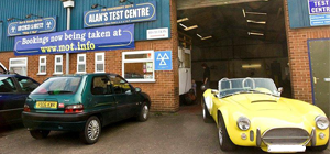 Alans Test Centre Burton mot checks Burton