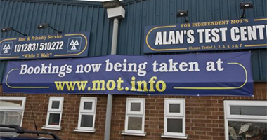 Alan's test centre Burton